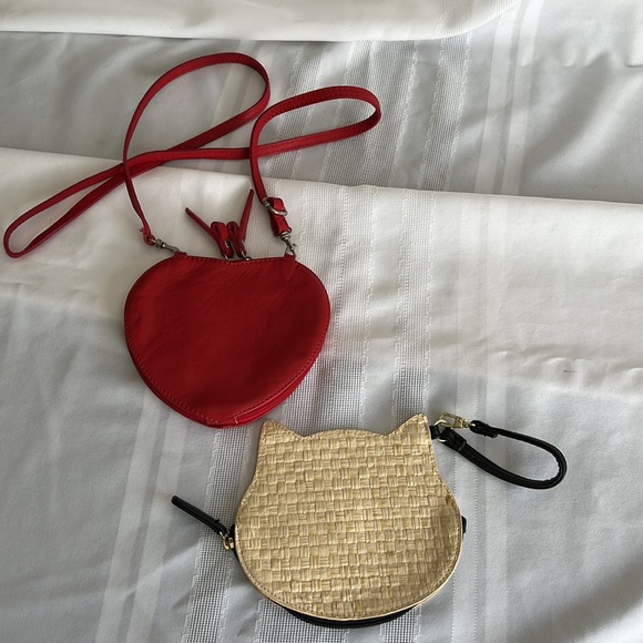 VERA PELLE HEART SHAPED CROSSBODY - Picture 3 of 6